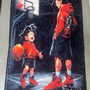 Anime Basketball Graphic rug